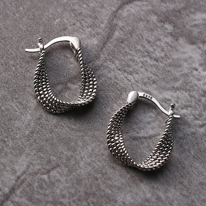 Pendientes de Plata Asimétricos Chic