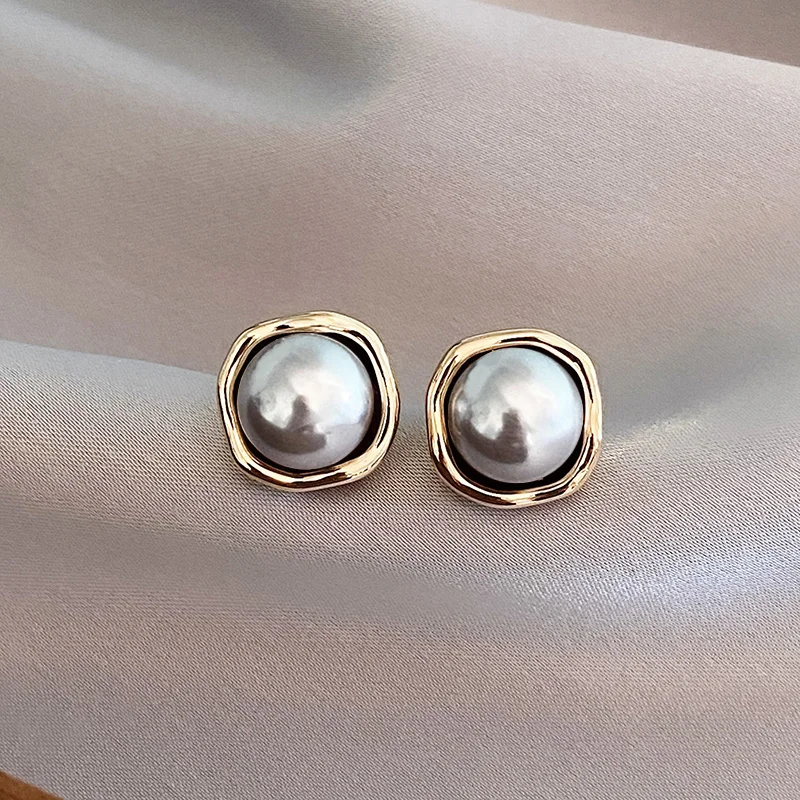 Pendientes Elegantes de Perlas Vintage