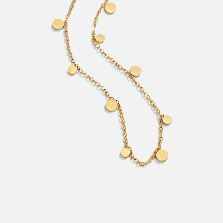 Naszyjnik kropli Agatha Gold