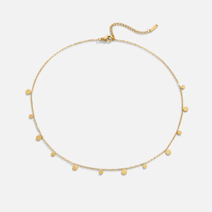 Naszyjnik kropli Agatha Gold