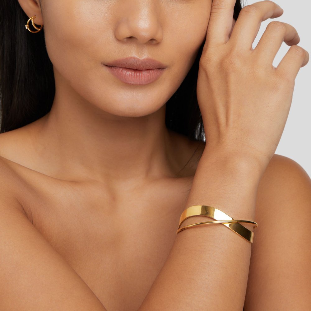 Eve Pulsera de Oro Única