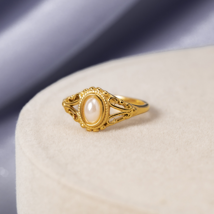 Pierścionek Vintage Royal Pearl